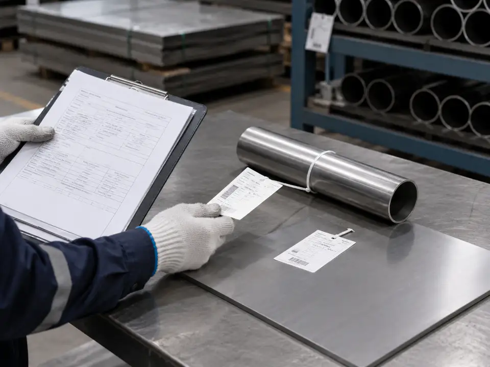 Material documents inspection
